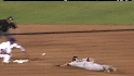 Colvin's strong throw