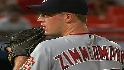 Zimmermann's nine strikeouts