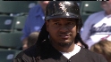 Manny's first White Sox hit