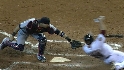 Pujols protects the plate