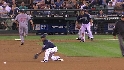 Saunders doubles off Choo