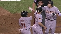 Pence's three-run jack