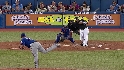 Wells' three-run wallop