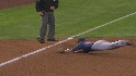 Nix's diving play