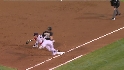 Suzuki scores on double play