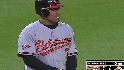 Izturis' two-run triple