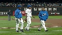 Mejia exits game with injury