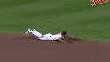 Izturis' diving stop