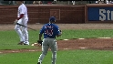 Marmol shuts the door