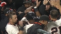 Huff's three-run homer