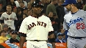 Renteria's four hits