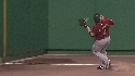 Michaels' over-the-shoulder grab