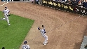 Aviles' over-the-shoulder grab