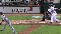 Wells' two-run triple