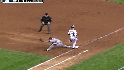 Valencia's strong throwout