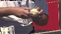 Romine's first MLB hit