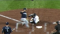 Feliciano's strong throw