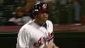 Brown scores on wild pitch
