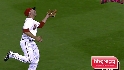 Espinosa's running grab