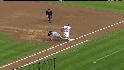 Castro's strong throw