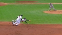 Teixeira's diving stop