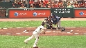 Sanchez's acrobatic grab