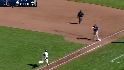 Latos' quick reflexes