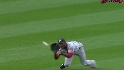Bernadina's falling catch