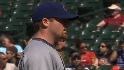 Dempster strikes out seven