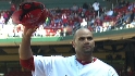 Fans cheer Pujols, Holliday