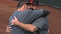 Giants celebrate NL West title