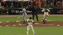 Lincecum strikes out Hinske