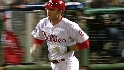 Utley rounds the bases