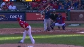 Lewis fans Zobrist
