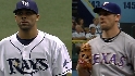 Rangers, Rays one game from ALCS