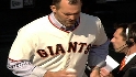 Nen on throwing the first pitch