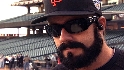 Wilson on his beard, fans