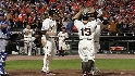 Giants' six-run fifth