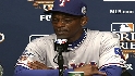 Washington on Rangers' loss