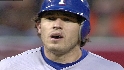 Kinsler's double almost a homer