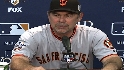 Bochy on Game 3 loss