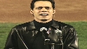 Anthony sings national anthem