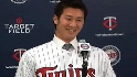 Nishioka meets Minnesota media
