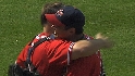 Saito earns save versus Giants