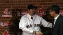 Gonzalez is introduced in Boston