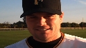Diaz speaks at Pirates minicamp