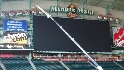 Astros install new video board