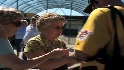 Fans visit Pirates camp