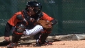 Wieters gives workout report