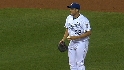 Yost on infield, Chen